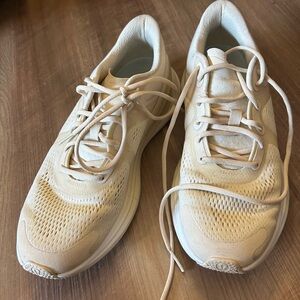 Women's Lululemon Cream Athletic Shoes